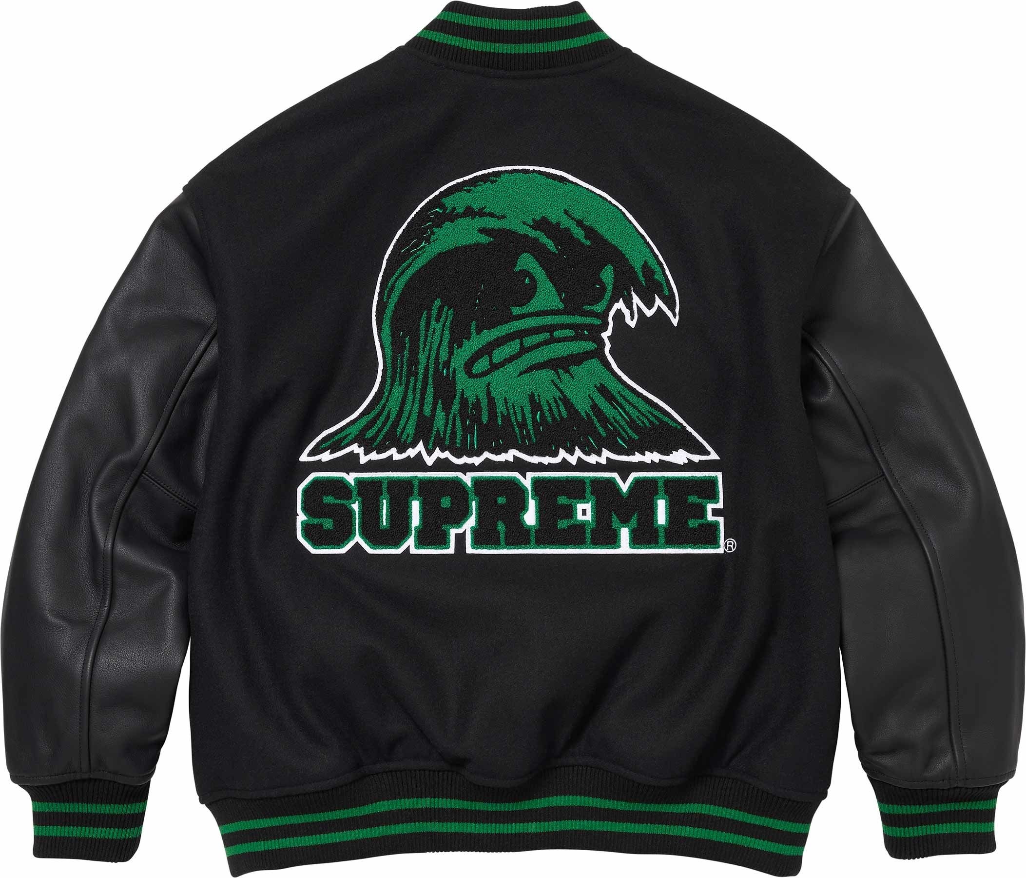 Wave Varsity Jacket view 11